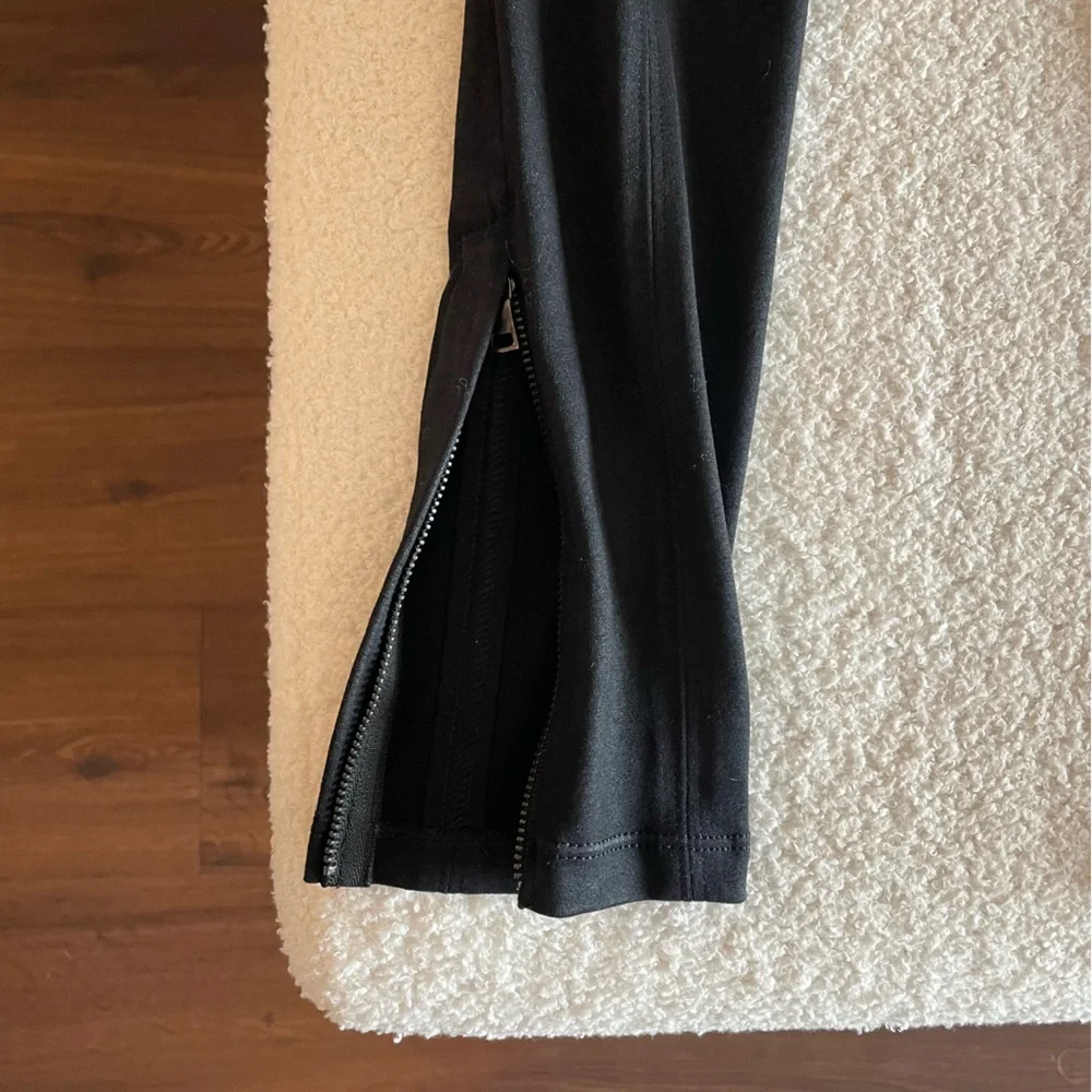 David Lerner Faux Leather Biker Leggings with Ankle Zip  - Women’s Size S - Picture 9 of 13